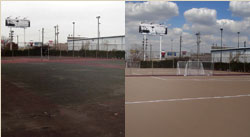 Houston Texas playground and court resurfacing